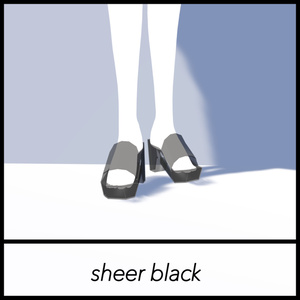 Chunkyheel Sandals チャンキーヒールサンダル 4アバター対応【森羅】【仙猫】【豺狼】【沙猫】VRChat想定 缩略图 3