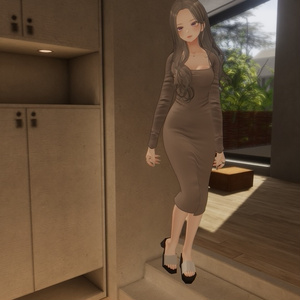 Chunkyheel Sandals チャンキーヒールサンダル 4アバター対応【森羅】【仙猫】【豺狼】【沙猫】VRChat想定 缩略图 8