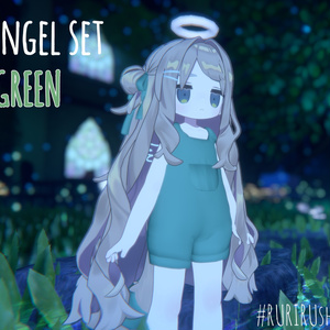 無料あり（VRC向け）Angel Set【まめひなた】【キプフェル】【まめふれんず】 缩略图 3