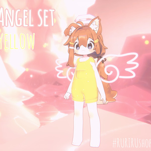 無料あり（VRC向け）Angel Set【まめひなた】【キプフェル】【まめふれんず】 缩略图 4