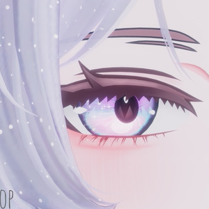 【仙猫】【豺狼】kirakira eye texture 8color/キラキラ瞳テクスチャ（8色展開）VRChat想定 缩略图 2