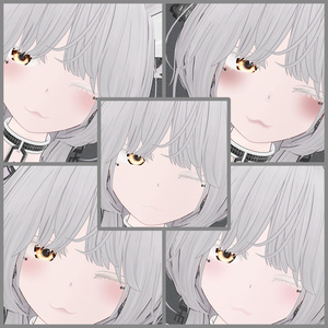 【豺狼用】白肌+メイクテクスチャ/ skin makeup texture（VRChat想定） 缩略图 2
