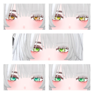 【仙猫】【豺狼】動く！しゅわしゅわ瞳テクスチャ/eyes texture（10色展開）VRChat想定 缩略图 4