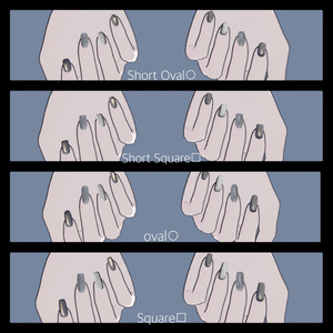 簡単導入！【Lapwing専用】hand・footネイルセット （VRChat想定） 缩略图 11