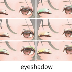 Unityだけで完結！【Lowtus（ロータス）専用】メイク/makeup texture 口内テクスチャのおまけ付き（VRChat想定） 缩略图 4