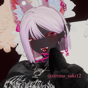 【豺狼用】Still Gaze Makeup ― 余艶 ― for Sairou（VRChat想定） 缩略图 7