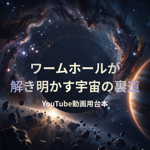 【5枠限定/重複回避】YouTube動画プロット・台本 [ワームホールが解き明かす宇宙の裏道]