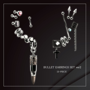 Bullet Earrings 13 Set ver2