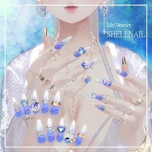 SHELLNAIL ♡ 10 Avatars MA Compatible
