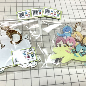 人生グッズ詰め合わせ（缶バッジ6種＋シールセット） - G.C.M Records