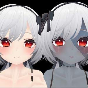 Maya zombie make up body texture 缩略图 3