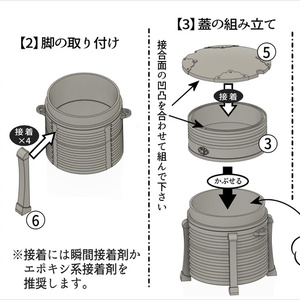 1/12スケール 消火器 - ミニチュア工房 雪猫 - BOOTH