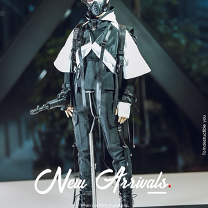 カカ星球】【7-8, 8-8.5, 8.5-9inch】ドールウィッグ 真ん中分けパーマ