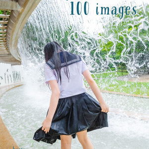 お得セット版・JK&sukumiu 100 images（写真集）+DLカード