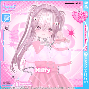 【12avatars】Nyam!MoniTwin -VRC想定- 缩略图 10