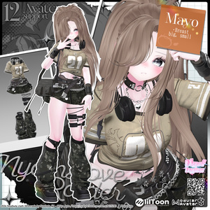【13avatars】NyamLoveRaider -VRC想定- 缩略图 19