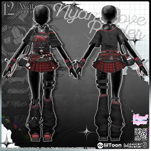 【13avatars】NyamLoveRaider -VRC想定- 缩略图 6