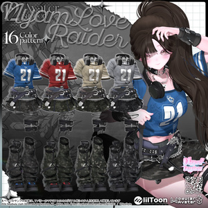 【13avatars】NyamLoveRaider -VRC想定- 缩略图 10