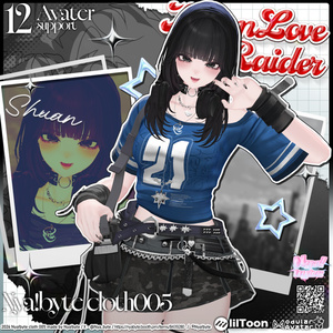 【13avatars】NyamLoveRaider -VRC想定- 缩略图 2
