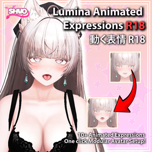 「ルミナLUMINA」 Animated Looping R18 Expression 「R18ループ表情」