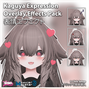 「輝夜/Kaguya」 Expression Overlay Effects Pack 表情エフェクト