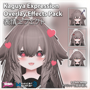 「輝夜/Kaguya」 Expression Overlay Effects Pack 表情エフェクト
