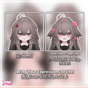 「輝夜/Kaguya」 Expression Overlay Effects Pack 表情エフェクト 缩略图 4