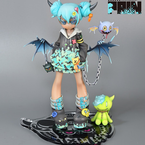 まめふれんず3Dプリントレジンフィギュア【まめひなた】 - afro-da