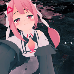 [無料pmx]カコちゃん3Dモデル_すけ式v2.1