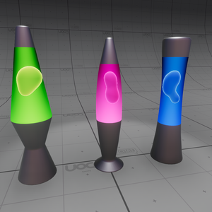 【ワールド用家具】Lava Lamp