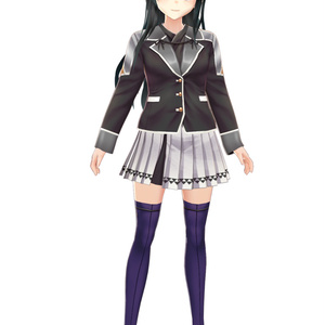 【VRoid】【無料】【改変自由】花舞いの制服 缩略图 4