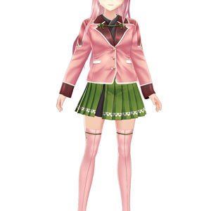 【VRoid】【無料】【改変自由】花舞いの制服 缩略图 7