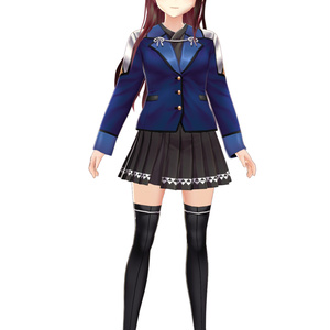 【VRoid】【無料】【改変自由】花舞いの制服 缩略图 5