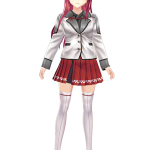 【VRoid】【無料】【改変自由】花舞いの制服 缩略图 3