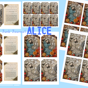 Alice ジャンクジャーナル junkjournal アリス