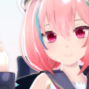 3Dかわいいアニメの女の子キャラクターアバター