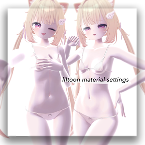 【汎用】liltoon material settings 