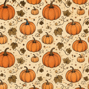Halloween Digital Paper Pumpkin theme ハロウィン用デジタルペーパー　パンプキン