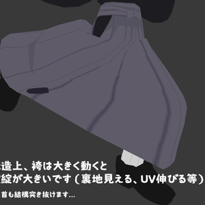 【サポート終了】化野干【3Dモデル/オリジナルキャラクター】 缩略图 7