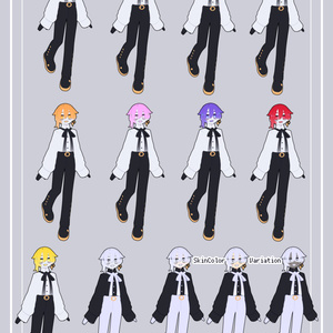 【version2.5】CARMEL_NEU_L【オリジナル3Dモデル】 缩略图 8
