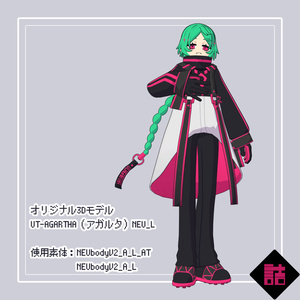 【version2.5】UT-AGARTHA_NEU_L【オリジナル3Dモデル】 缩略图 2