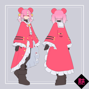 由良ミスミ_NEU_L【オリジナル3Dモデル】 缩略图 3
