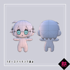 【無料】【version1.0】KORObody_KOROhead【缶詰茶房オリジナル3D素体】 缩略图 2
