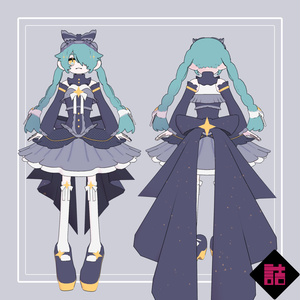 【version1.1/1.3】水泡のオンディーヌ　✨#Top_fem_girls／きらめく水泡の服　🥫CUUNE素体対応衣装【オリジナル3Dモデル】 缩略图 3