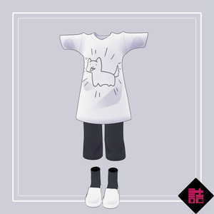 【version1.3】ゆる着ウェア　🥫CUUNE素体対応衣装【オリジナル3Dモデル】 缩略图 5