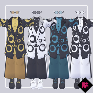 【version1.0】プロキシーカミーリヤ　🥫CUUNE素体対応衣装【オリジナル3Dモデル】 缩略图 5