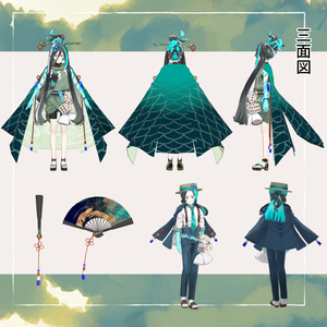 【オリジナル３Dモデル】瀬縁-Setsuna- 缩略图 3