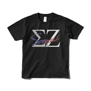 Sennzai / 手書きロゴTシャツ(黒)