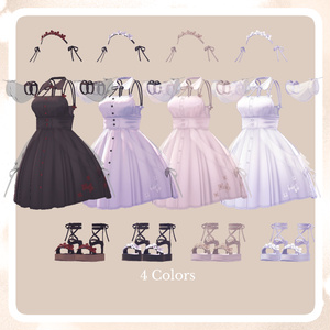 【VRC想定衣装】Memoriabelle 缩略图 10