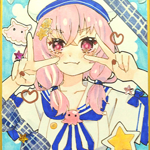 にじさんじ 1期生 キャンバスアート にじさんじ]描き下ろしキャンバスアート（星川サラ）